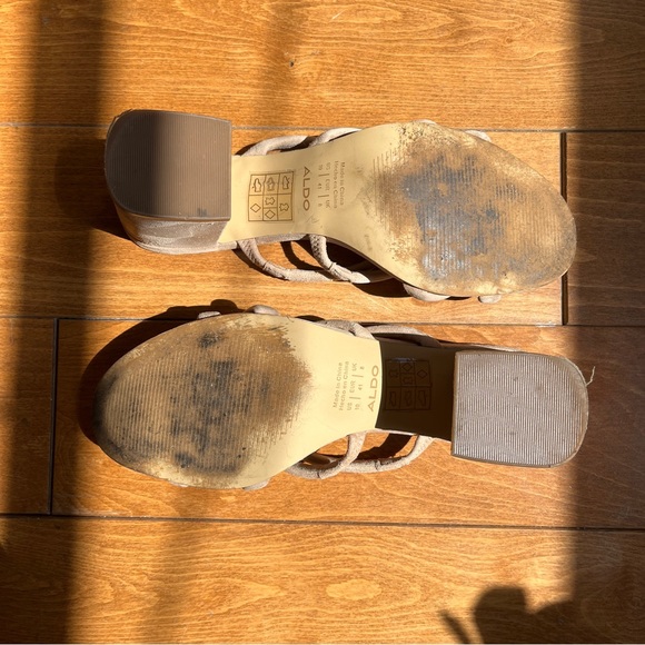 Strappy Suede Sandals - Picture 5 of 6